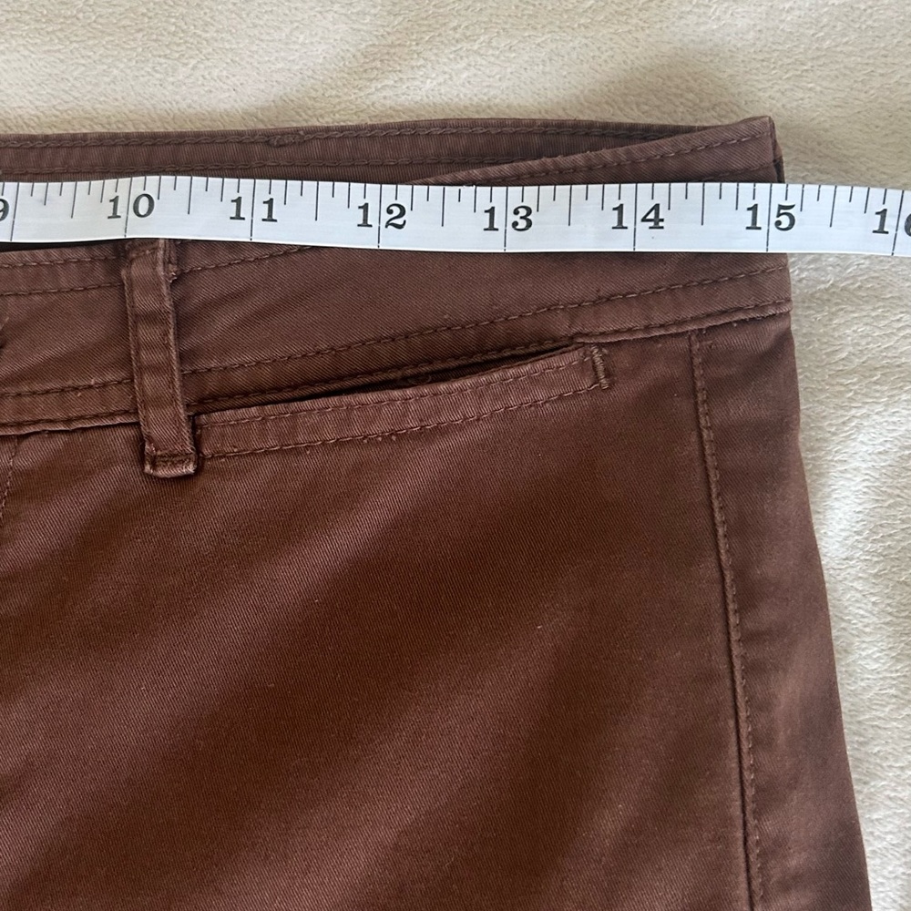 Everlane Tan Khaki Corporate Casual Lightweight Wide Leg Crop Pants women’s Sz 4 - Picture 10 of 16